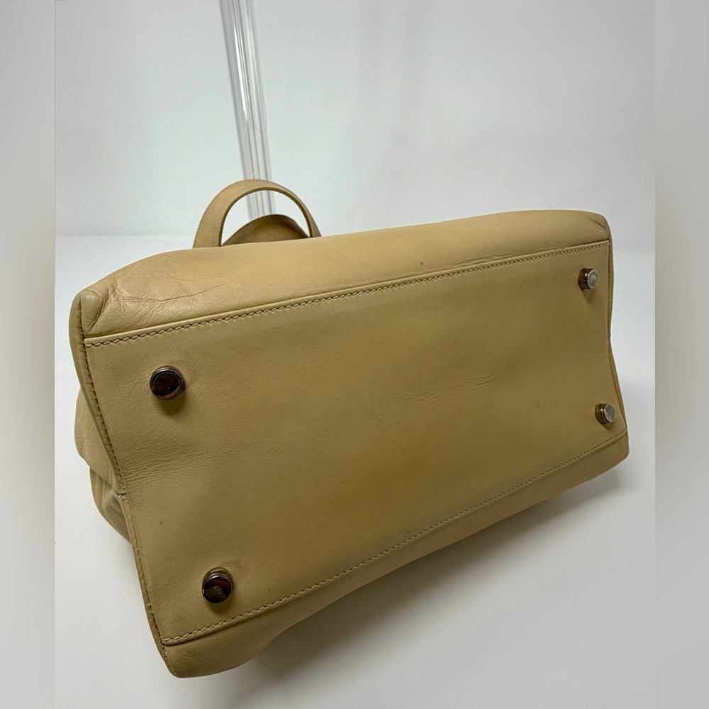 Salvatore Ferragamo Tan Top Handle Bag - PROJECT - Picture 9 of 14